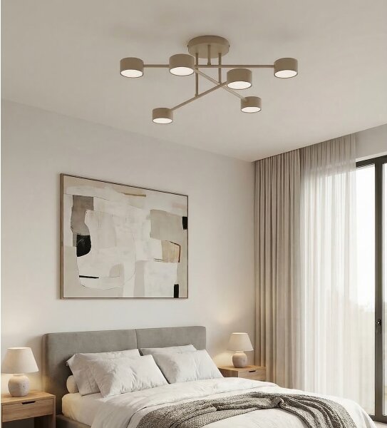 Plafoniera HALO 6xGX53/10W/230V beige