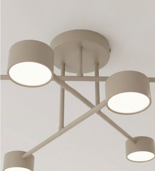 Plafoniera HALO 6xGX53/10W/230V beige