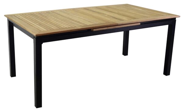 Tavolo Allungabile da Giardino 180/240x100xh76 cm in Alluminio Idaho Plus Antracite