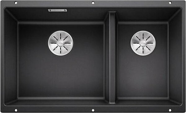 Lavabo da incasso 75,5 cm antracite Blanco 523151