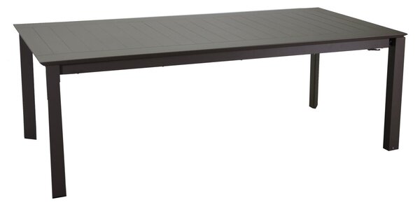 Tavolo Allungabile da Giardino 220/330x110xh76 cm in Alluminio El Paso Marrone