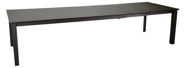 Tavolo Allungabile da Giardino 220/330x110xh76 cm in Alluminio El Paso Marrone