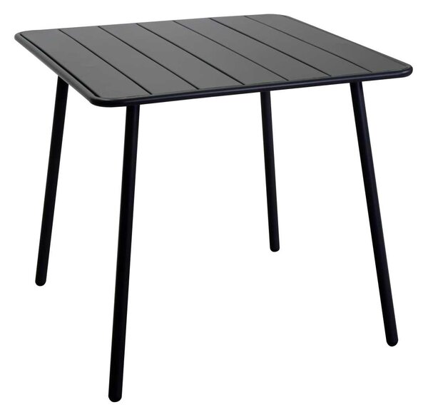 Tavolo da Giardino 80x80xh72 cm in Metallo Rovigo Antracite