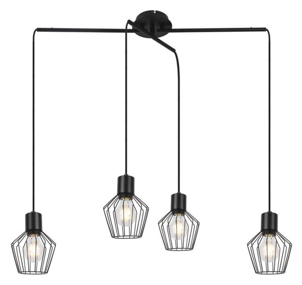 Rabalux - Lampadario su filo 4xE27/40W/230V