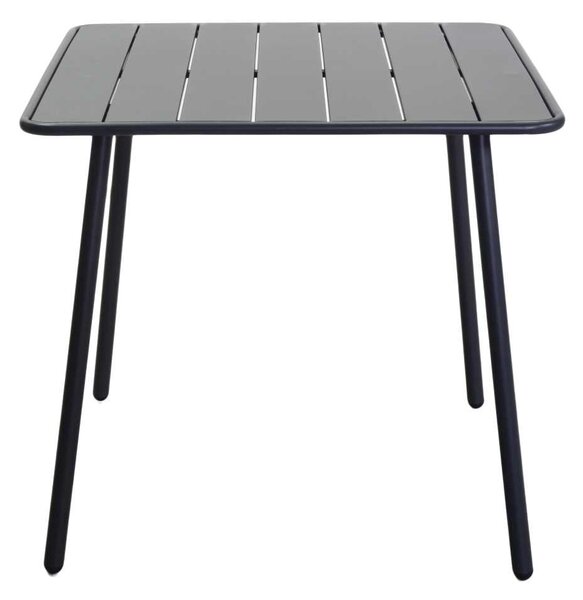 Tavolo da Giardino 80x80xh72 cm in Metallo Rovigo Antracite