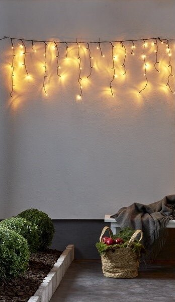 Eglo 410823 - Catena luminosa natalizia da esterno GOLDEN 240 LED 6,4 m bianco caldo IP44
