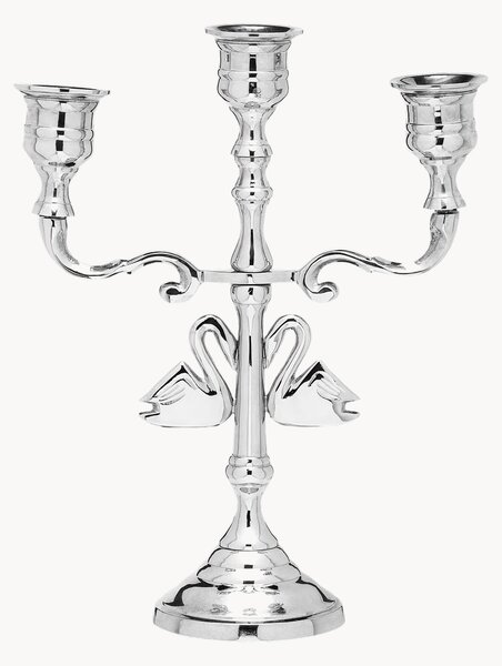 Candelabro Argent Swans