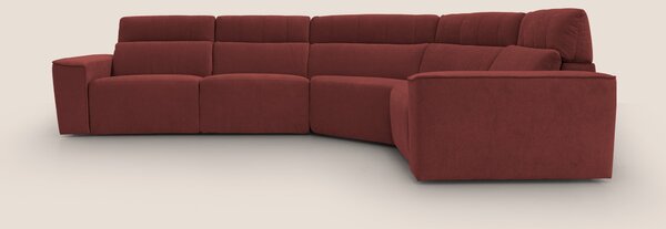 Clark Divano modulare angolare REVERSIBILE con opzione relax elettrico