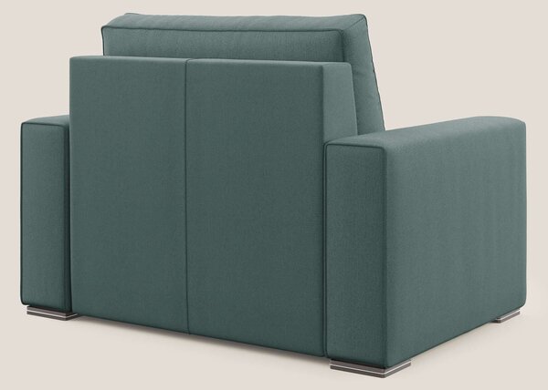 Dream poltrona letto in tessuto smacchiabile T05 verde