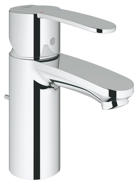 Miscelatore per lavabo Grohe QuickFix Wave Cosmopolitan con maniglia estraibile cromo