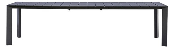 Tavolo Allungabile da Giardino 200/300x100x75 cm Nettuno in Alluminio Antracite