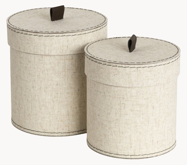 Set di 2 scatole Leonore