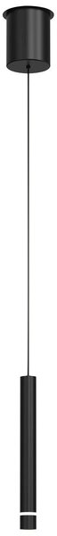 Steinhauer - lampada a sospensione - Volari - nero - metallo - Ø 8cm - LED - 4714ZW