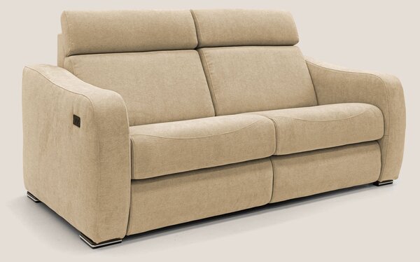 Gummy Divano con meccanismo relax elettrico beige