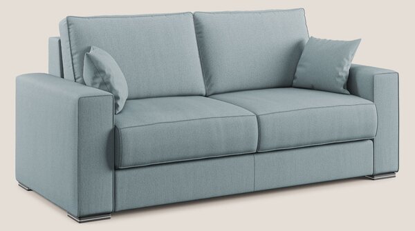 Dream Divano letto moderno dai morbidi cuscini in tessuto smacchiabile