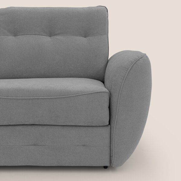 Zeus Divano letto scandinavo con schienale alto in tessuto impermeabil