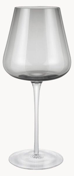 Set di 2 bicchieri da vino rosso in vetro soffiato Belo