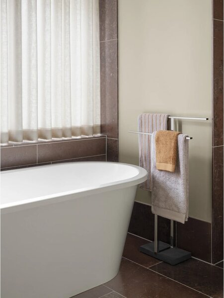 Asciugamano tipo terry arancione/beige in cotone organico 70x140 cm Arto – Blomus