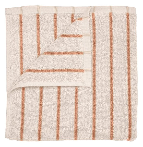 Asciugamano tipo terry arancione/beige in cotone organico 70x140 cm Arto – Blomus