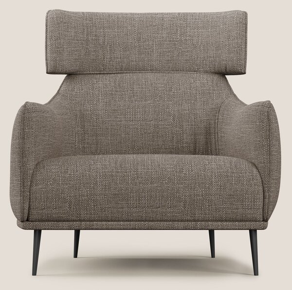 Zelda Poltroncina dal design moderno in morbido tessuto impermeabile T