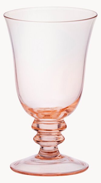 Set di 2 bicchieri da vino in vetro soffiato Leopold