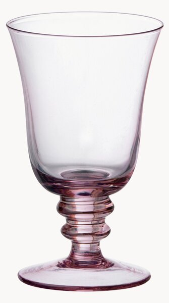 Set di 2 bicchieri da vino in vetro soffiato Leopold