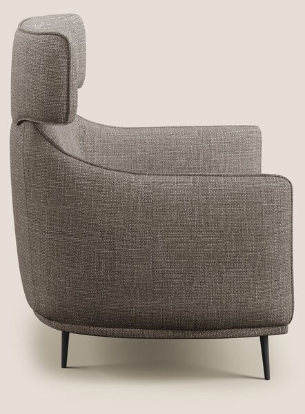 Zelda Poltroncina dal design moderno in morbido tessuto impermeabile T