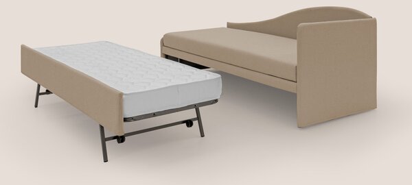 Nolo Divano duplex con doppio letto in tessuto simil cotone impermeabi
