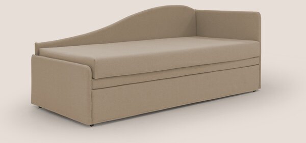 Nolo Divano duplex con doppio letto in tessuto simil cotone impermeabi