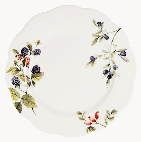 Set di 6 piatti piani in gres Meredith