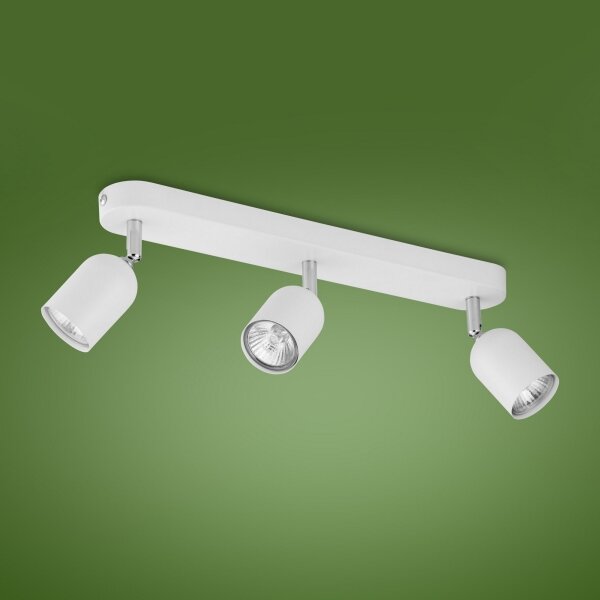 Faretto TOP 3xGU10/10W/230V bianco