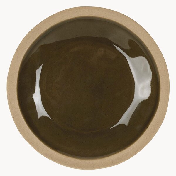 Set di 6 piatti da colazione in gres Jade
