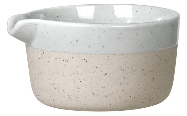 Lattiera grigio chiaro/beige in ceramica 150 ml Sablo – Blomus
