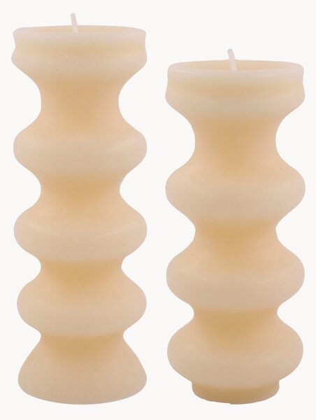 Set di 2 candele fatte a mano Mura