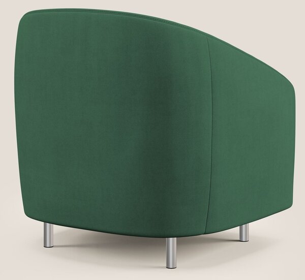 Sally Poltroncina in tessuto morbido impermeabile T02 verde