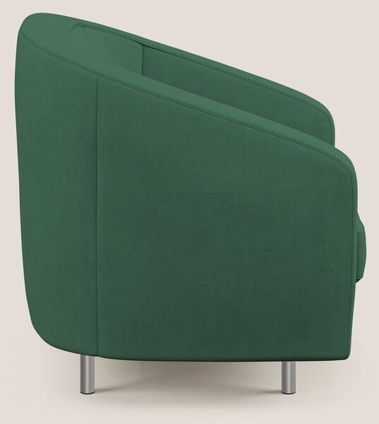 Sally Poltroncina in tessuto morbido impermeabile T02 verde