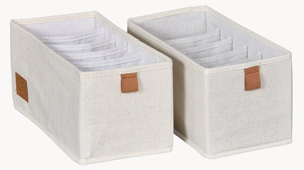 Set di 2 organizer con 6 scomparti Love It Store It Premium