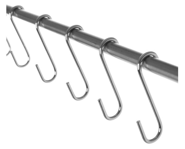Barra sospesa da cucina in acciaio inox - Casa Selección