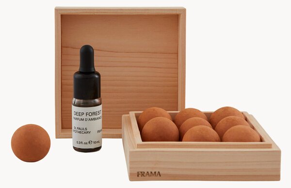 Diffusore per ambienti Deep Forest (rosa arancio, rosa bianca, legno di cedro e patchouli)