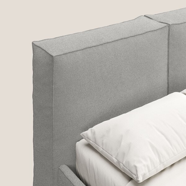 Cocoon letto imbottito contenitore sfoderabile in bouclet impermeabile