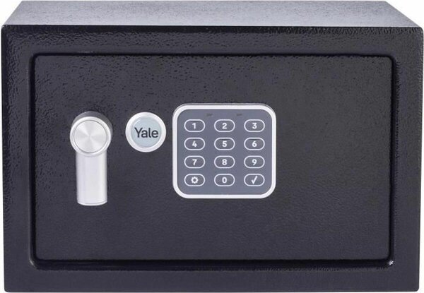 Yale YSV/200/DB2 Cassaforte indipendente 8,6 L Acciaio Nero