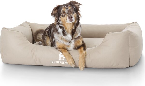 Cuddlewuff letto idrorepellente per cani Finlay XL 105 x 75cm beige