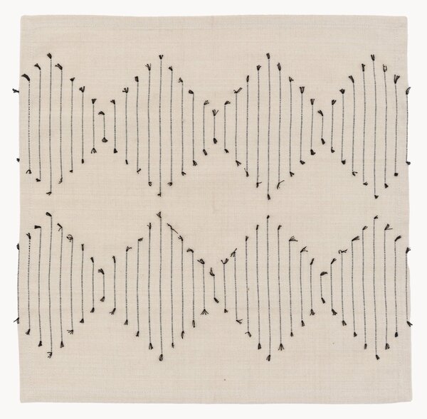 Set di 4 tovagliette americane in cotone Diamond Weave