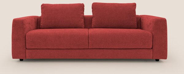 Freia Divano letto minimal materasso h15 cm con morbidi schienali in t