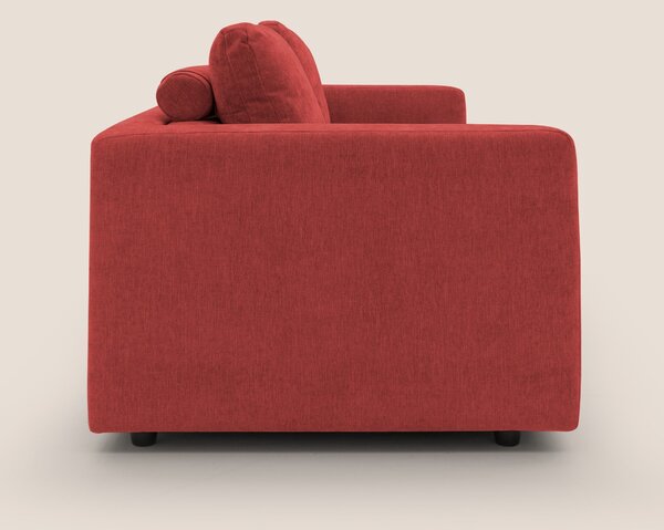 Freia Divano letto minimal materasso h15 cm con morbidi schienali in t
