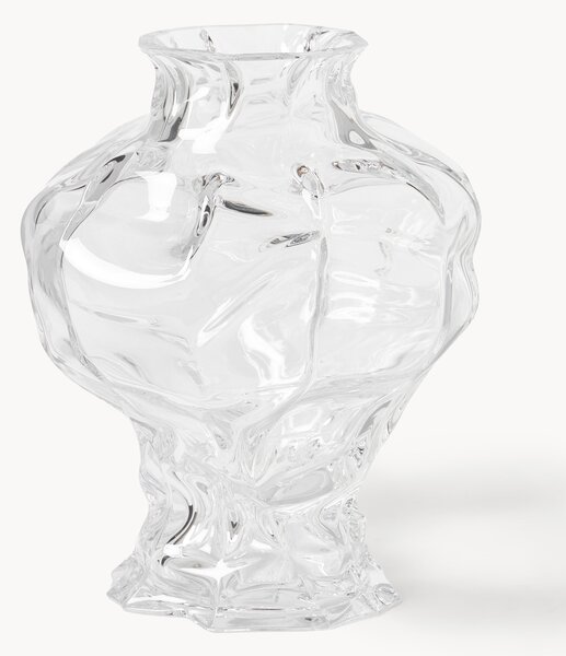 Vaso in vetro soffiato Ammonit, alt. 30 cm
