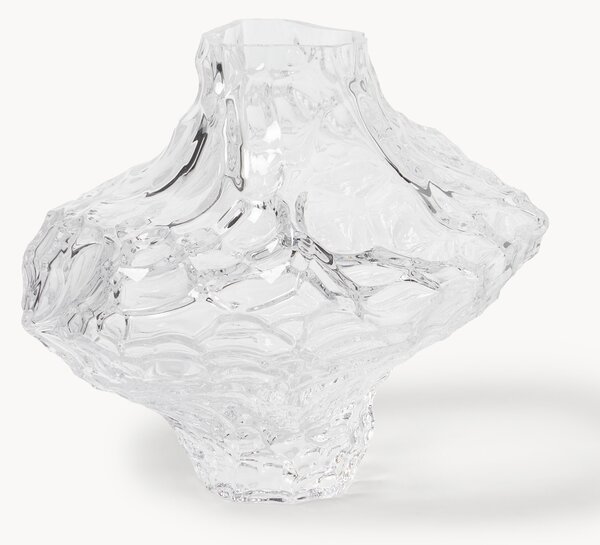 Vaso in vetro soffiato Canyon, alt. 23 cm