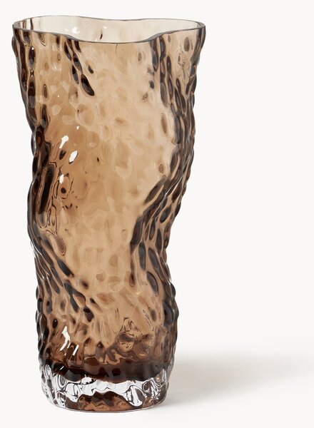 Vaso in vetro soffiato Ostrea Rock, alt. 30 cm