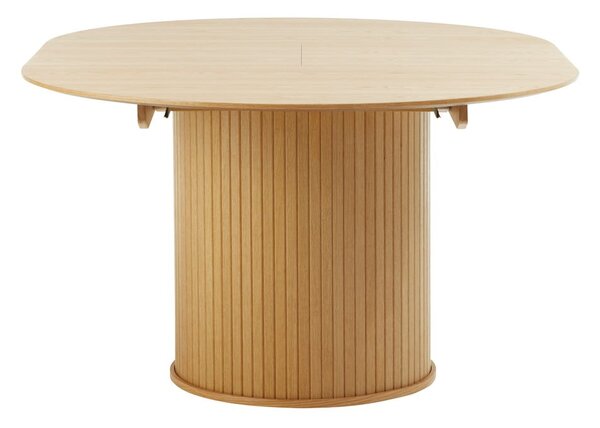 Tavolo da pranzo rotondo allungabile in rovere ø 120 cm Nola - Unique Furniture
