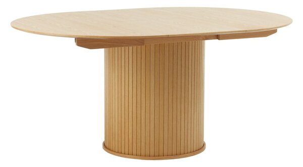 Tavolo da pranzo rotondo allungabile in rovere ø 120 cm Nola - Unique Furniture
